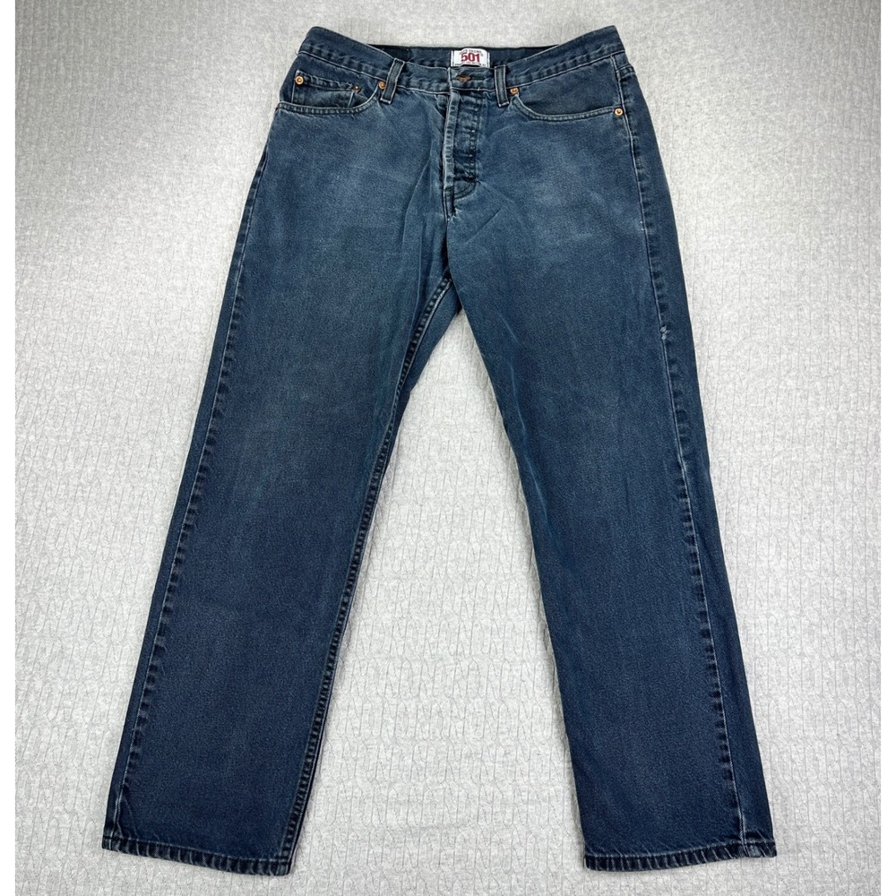 Vintage 1994 Levi's 501 Jeans Men 33x29 Straight Leg Button Fly Made in USA